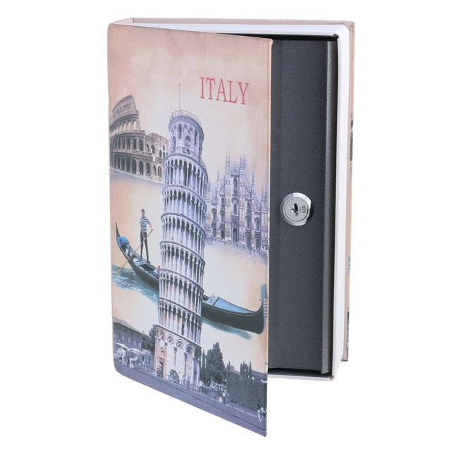 Money Secret Security Safe Box Book Lock Box Book Cash Coin Storage Jewelry Key Locker Storage Container